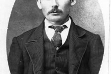 038: Maurice Barry. [courtesy of Maurice Barry]Maurice Barry, 1830 to 1929. Father to William and a GF to Maurice, Denis, Johanna (Josie Carroll), Vincent, Patrick and William
Died of sarcoma, treated by radium in St. Anthony.
(Photo incorrectly identified as William Barry, revised Dec 31/22)